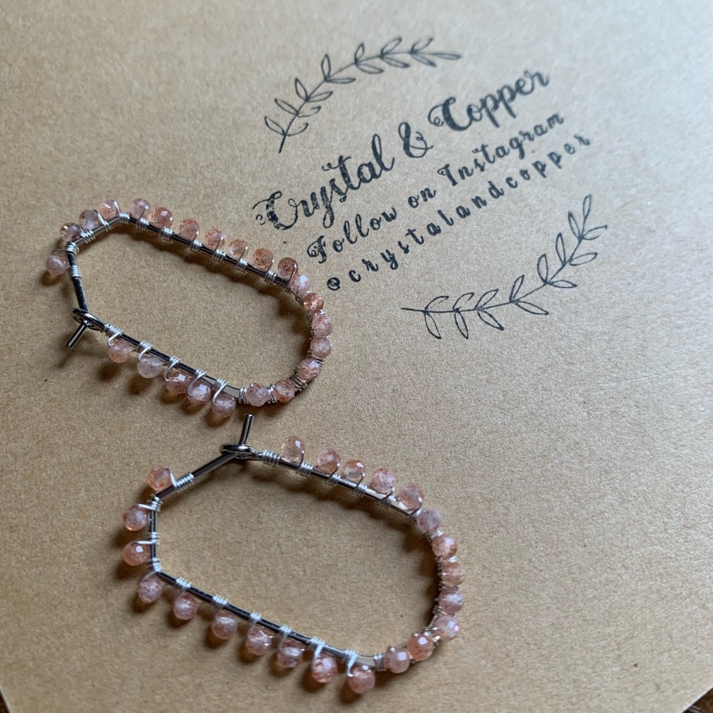 Sunstone Artisan Crafted Earrings
